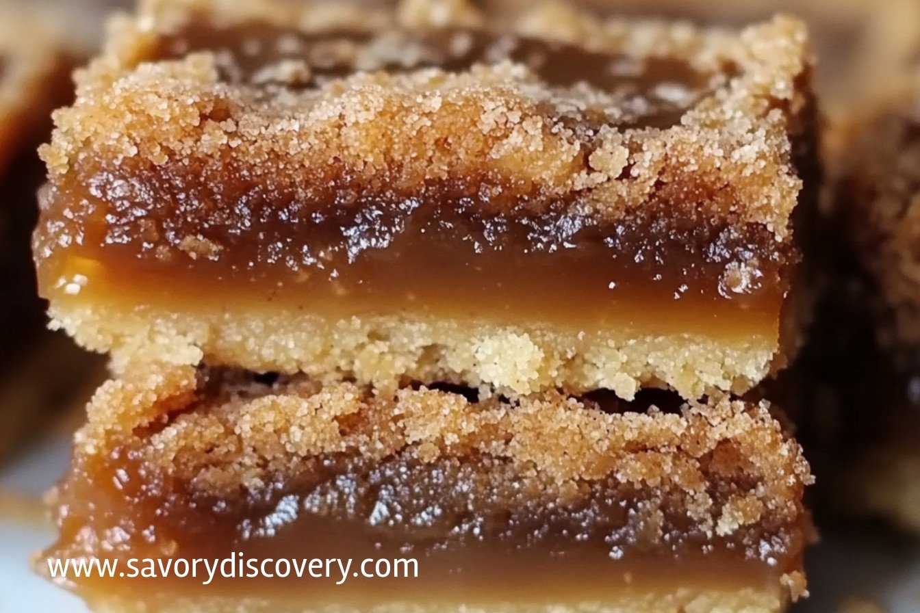 Karmelowe batony snickerdoodle – pyszna przekąska!