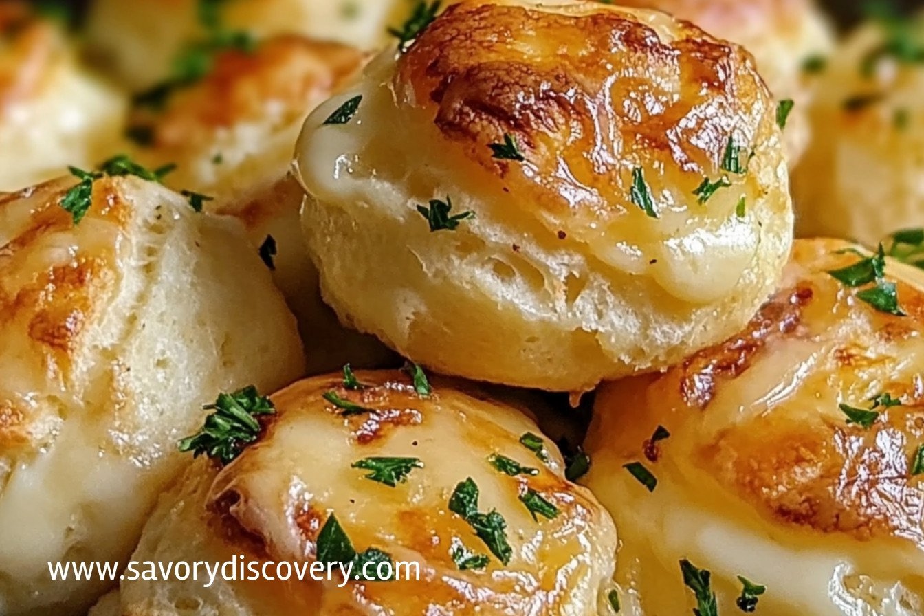 Serowe kulki czosnkowe w cieście Pillsbury