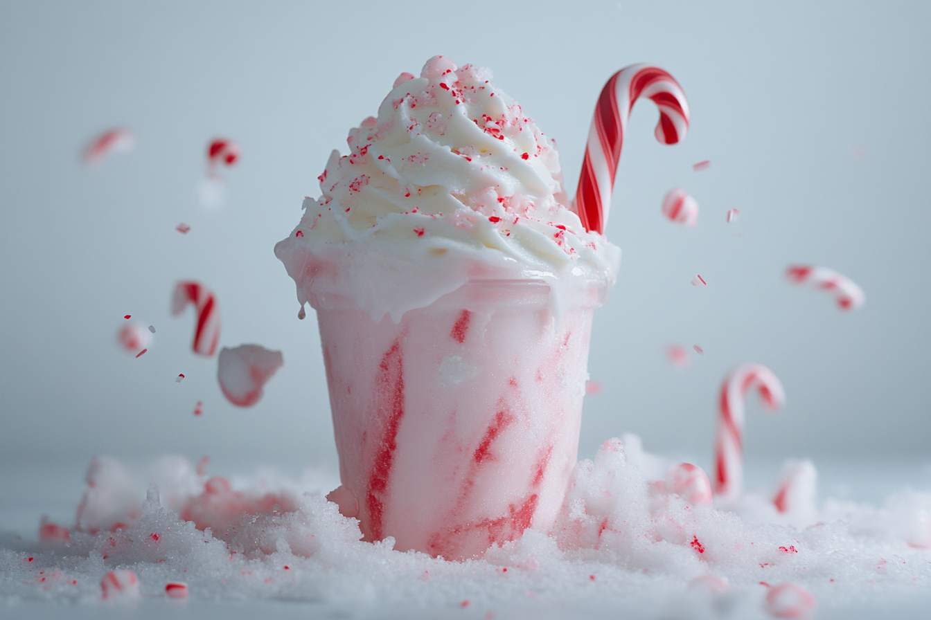 Shake z cukrowej laski