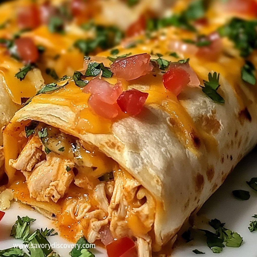 Chimichangas z pieczonym kurczakiem Chi-Chi's